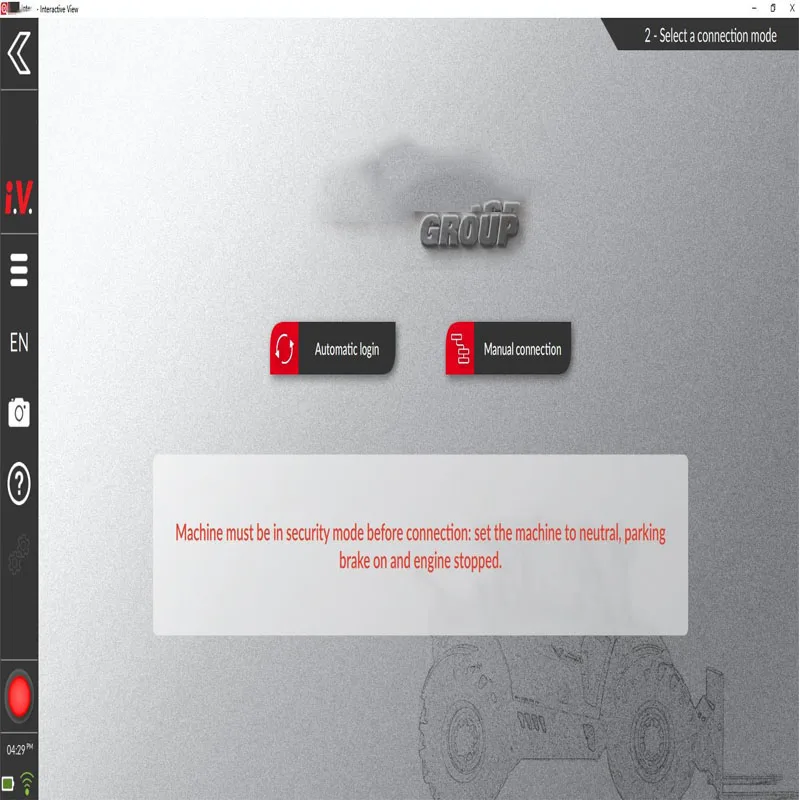 Для MANITOU iV Interactive View V2024.2 Подходит для EDL USB LINK2 Diag4MANITOU вилочного погрузчика