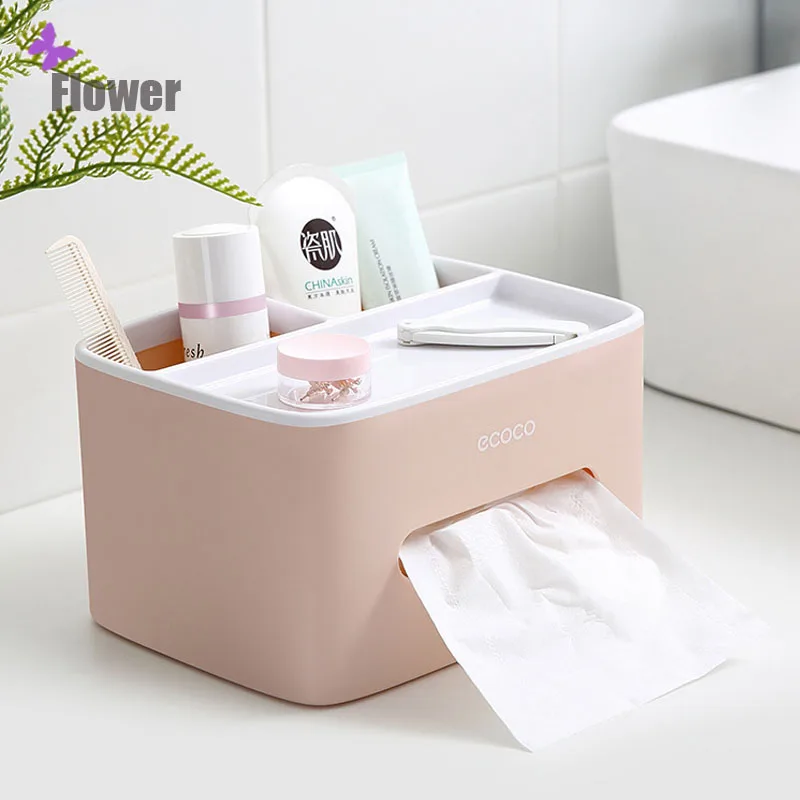 

Household Tissue Box Living Room Coffee Table Dining Table Simple Creative Nordic Napkin Paper Drawer Storage Box