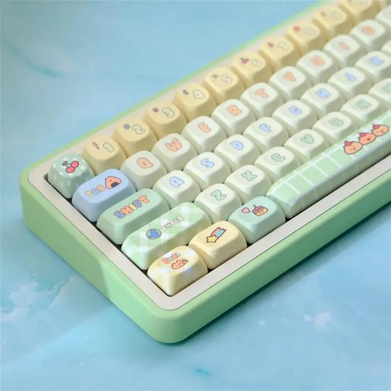 Колпачки для клавиш осенней тематики 129 сублимационные колпачки механической