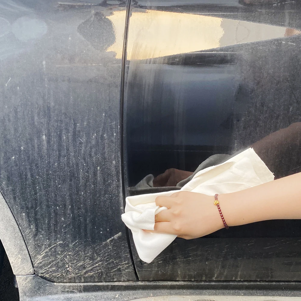 Ткань из натуральной кожи для очистки автомобиля прибл. Водонепроницаемая