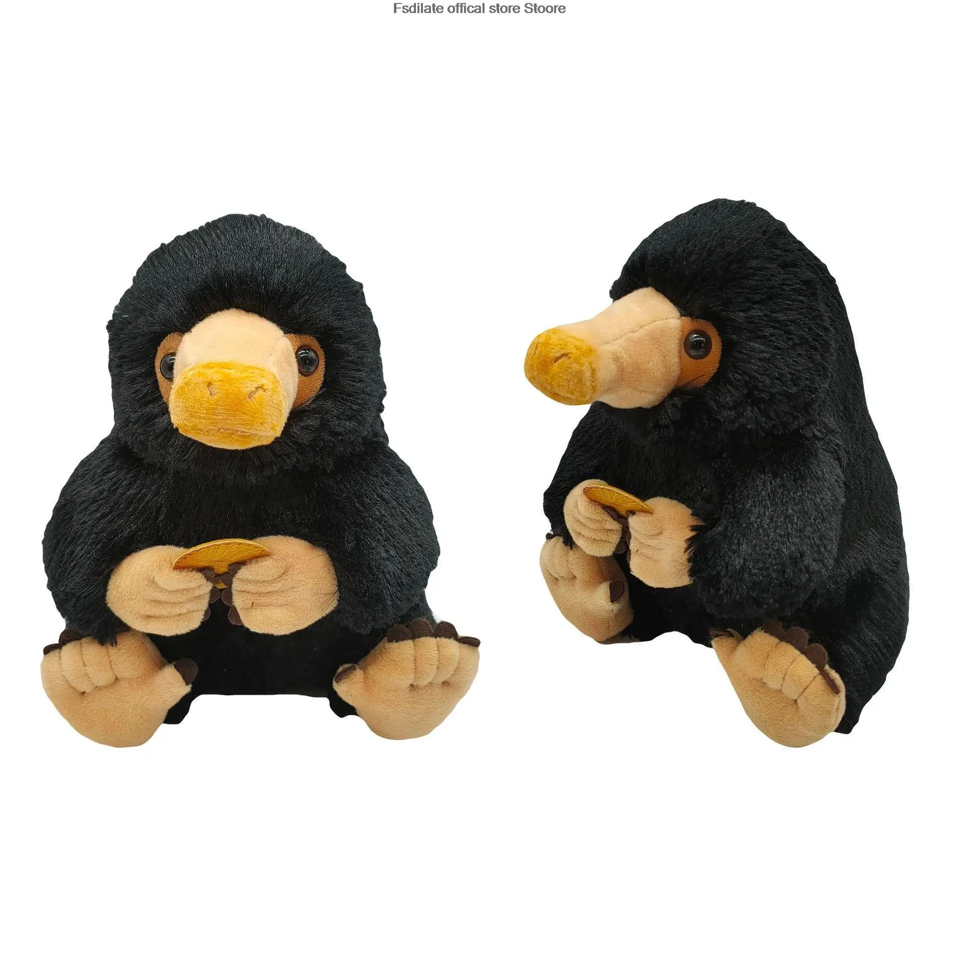 

18cm Fantastic Beasts and Where to Find Them Niffler Doll Plush Toy Black Duckbills Soft Stuffed Animals For Kids Gift 2022