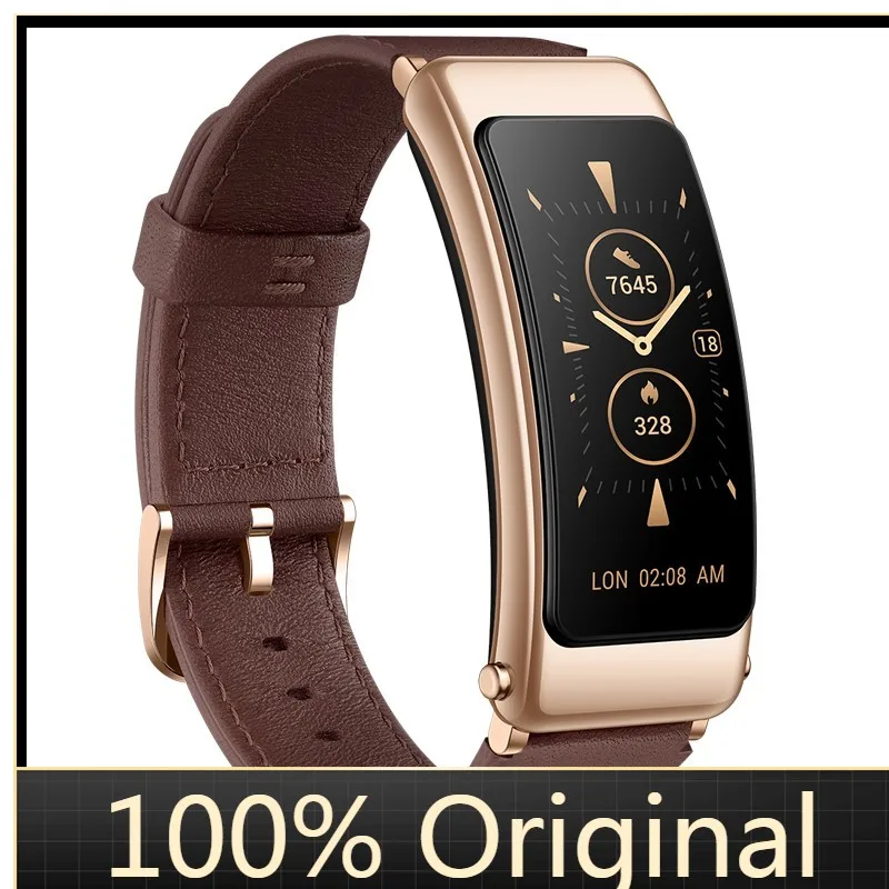 

Спортивный смарт-браслет Huawei Talkband B6, Bluetooth-наушники с функцией отслеживания сердечного ритма, уровня кислорода в крови и сна