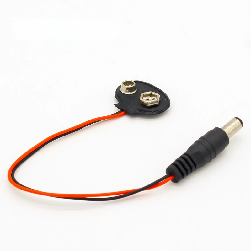 

10pcs /lot UNO R3 9V Battery Connector 9V battery clip for arduino in stock top quality