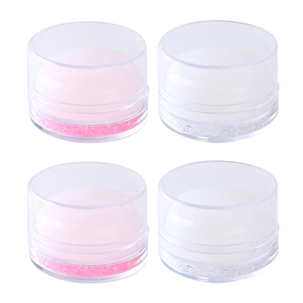 

4Pcs Nail Stampers Nail Tools Nail Supplies Manicure Transfer Stampers for Home Prints Stamping