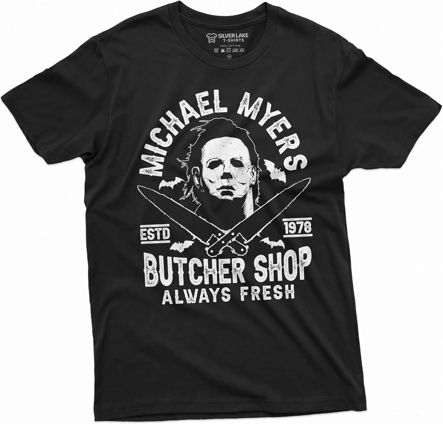 Halloween Shirt Horror Movie Butcher Shop Always Fresh Scary Tee