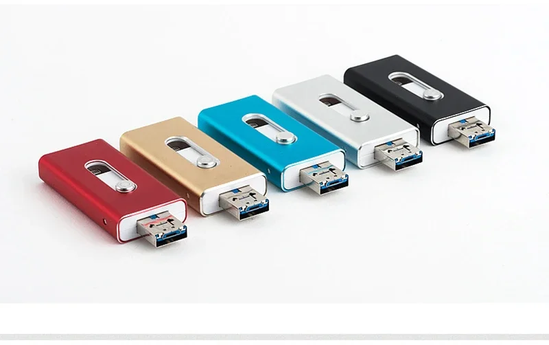 Флэш-накопитель OTG iFlash 128 ГБ Cle USB 3.0 256 1 ТБ для iPhone 11 iPad iPod iOS Android Phone