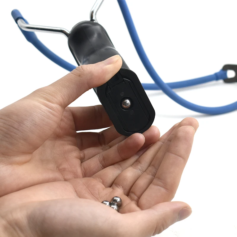 Новый профессиональный охотничий рогатка для стрельбы спортивным снаряжением для взрослых, отдыха и игрушка с ручкой, на которую можно поместить боеприпасы.