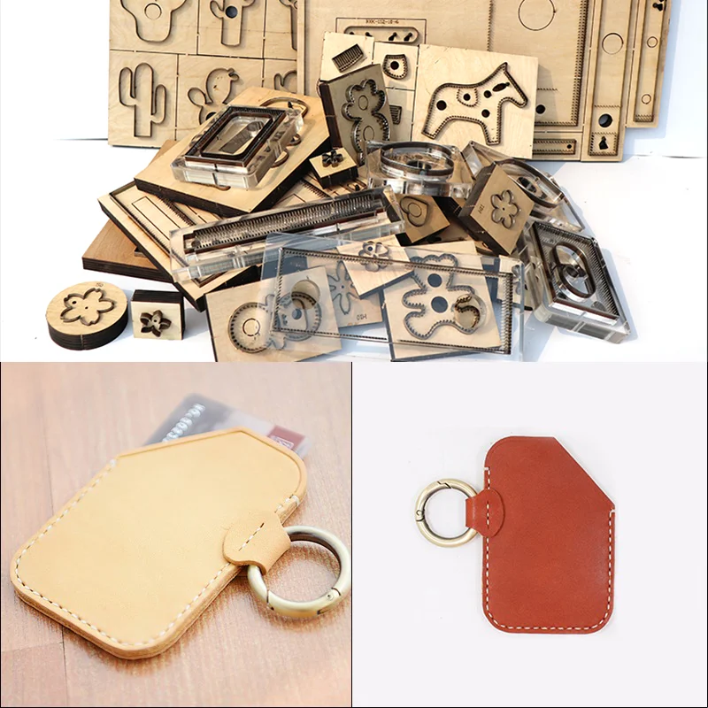 

Japanese steel knife die hand leather access card bag set knife die hand leather tool knife die