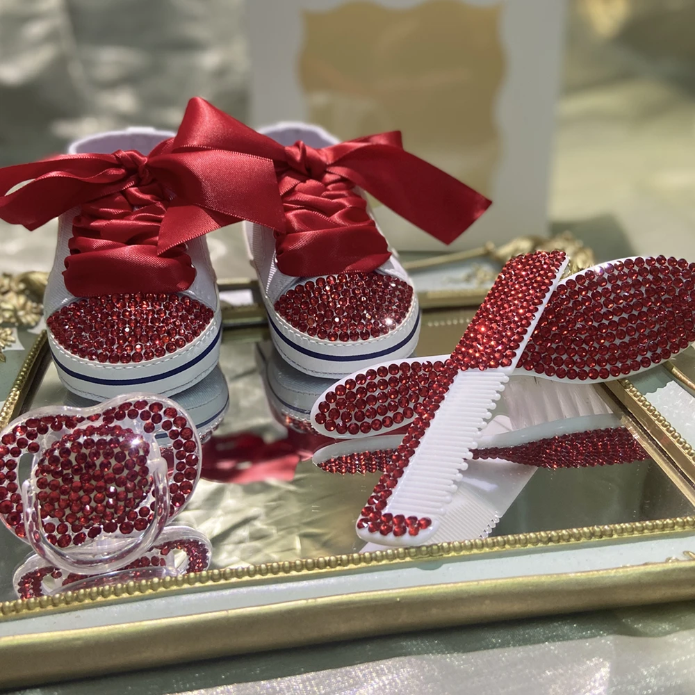 Роскошная детская расческа Dollbling и Бриллиантовая юбка-пачка с красной подошвой
