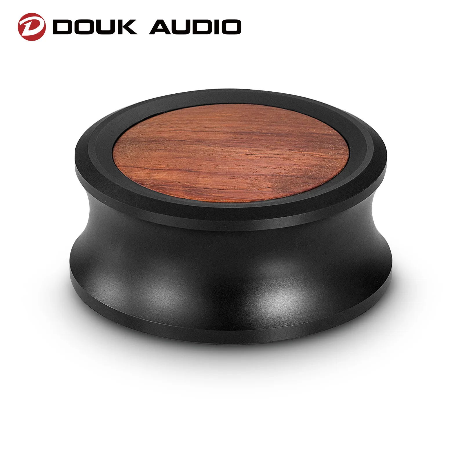 

Douk Audio Wood+Aluminum Record Weight Clamp for Home Vinyl Turntables HiFi LP Record Player Disc Stabilizer Vibration Reducer