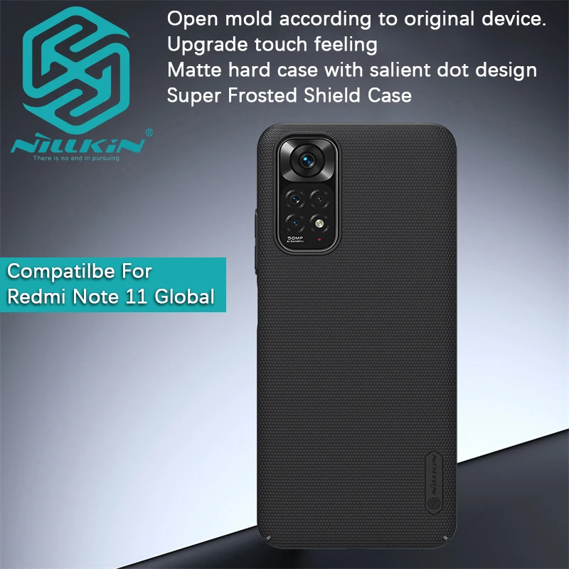 Nillkin для Redmi Note 11 Pro 5G Global/Note 11E 5G/Redmi Global Super Frosted Shield Protective чехол телефона shell