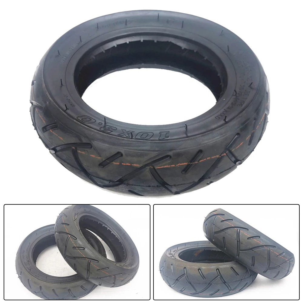 

10 Inch 10x3.00-6.5 Tybeless Tire For Xiao*mi Electric Scooter 10X3.0 Outdoor Solid Tire Rubber Replace Accessories High Quality