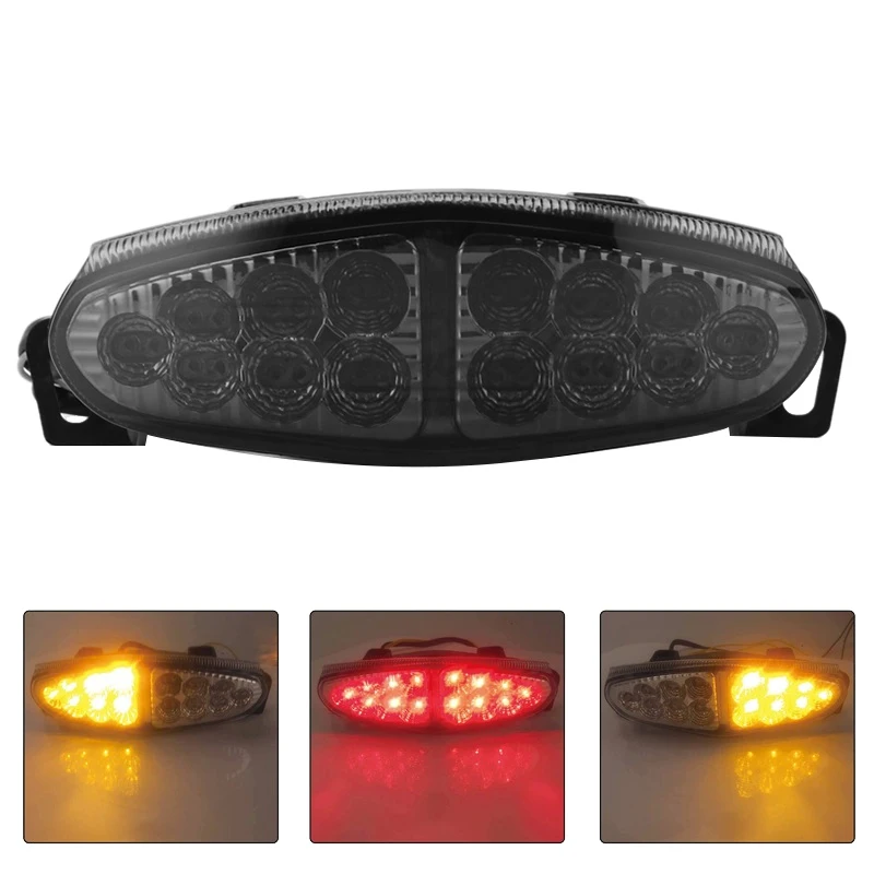 Для Kawasaki Ninja 650R ER6N ER-6N ER6F 2009 2010 2011 светодиодные задние фонари задний тормозной