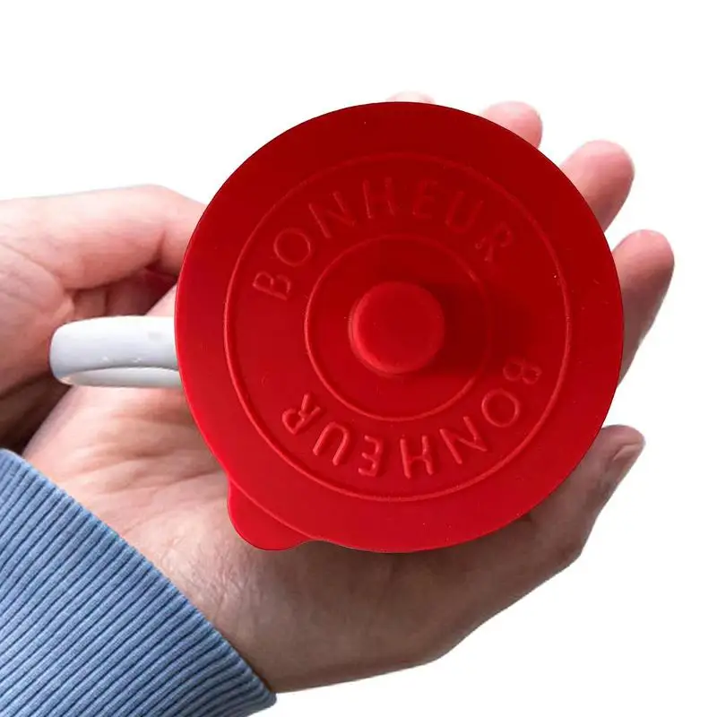 Пыленепроницаемый стеклянный чехол для телефона круглая крышка термоса кружки