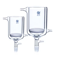 1pcs 100ml to 1000ml 24 high borosilicate glass jacket sand core filter funnelg3 glass suction funnel for laboratory
