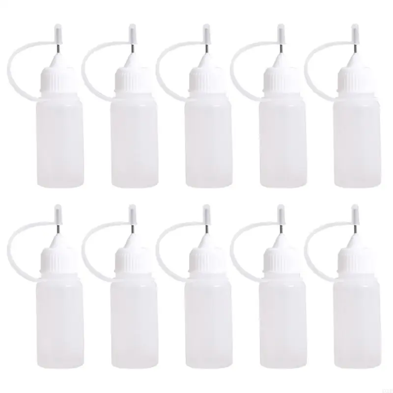 4xfd 10pcs 10 мл пластикового сжимаемого сжимы