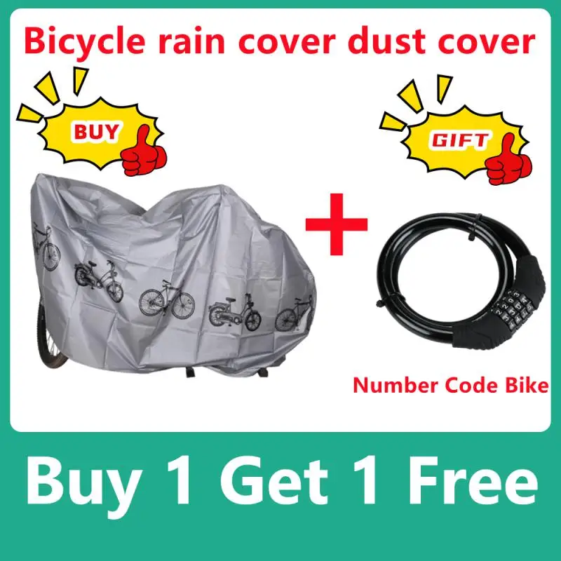 

Rain Cover Waterproof Bike Cover Outdoor UV Guardian MTB Bike Case 210x110mm Anti-UV Cover Protective Cover