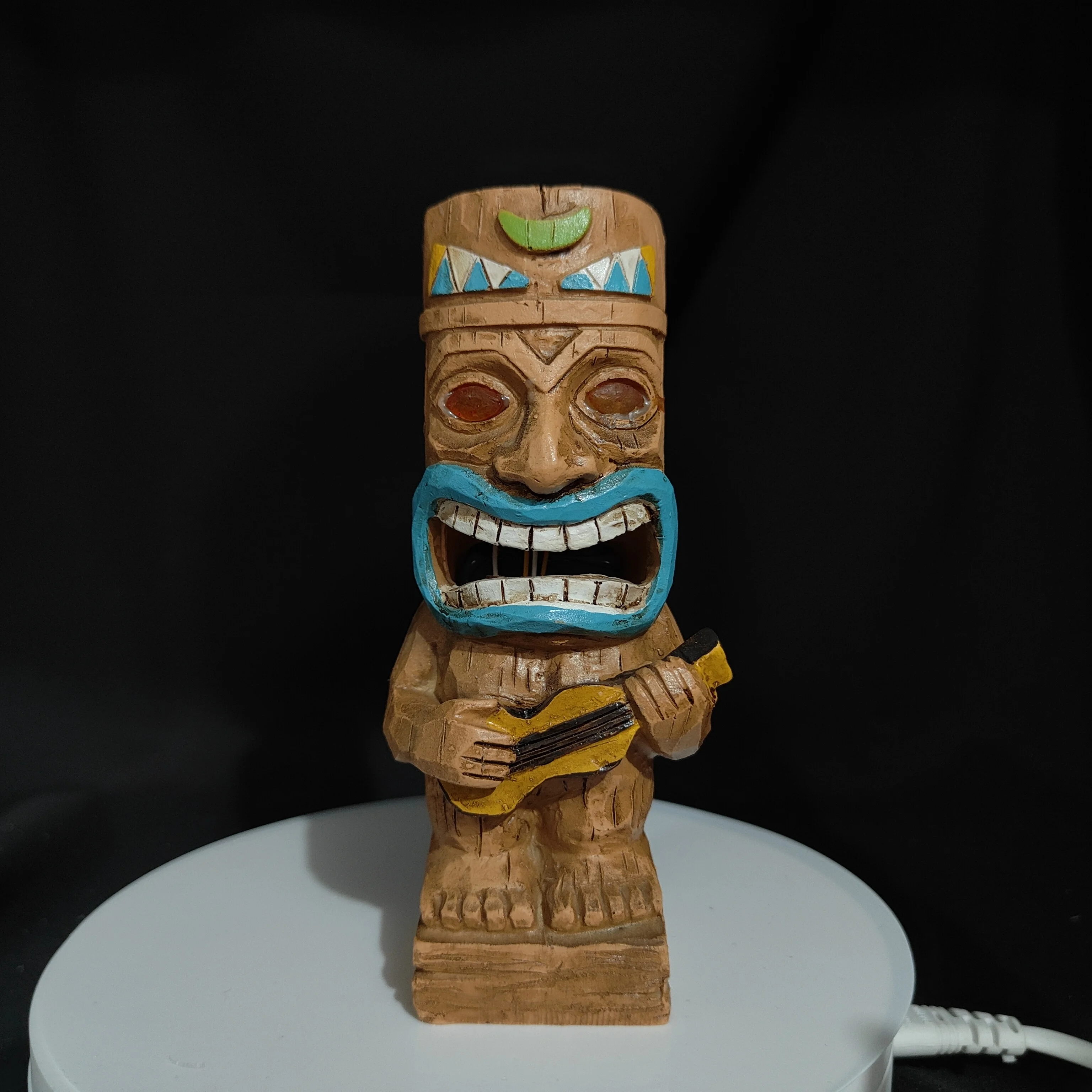 Maya Series Decorations Tiki Hawaii Tribe Totem Garden Lawn Lights Solar Lighting