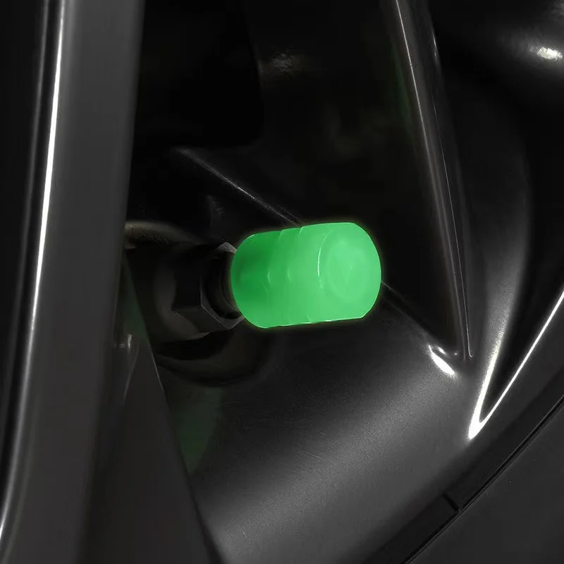 4pcs Luminous Wheel Tire Valve Caps Stem Case Cover Decor For Suzuki Swift Samurai Vitara SX4 Jimny Alto Kaiser Ingnis - купить по