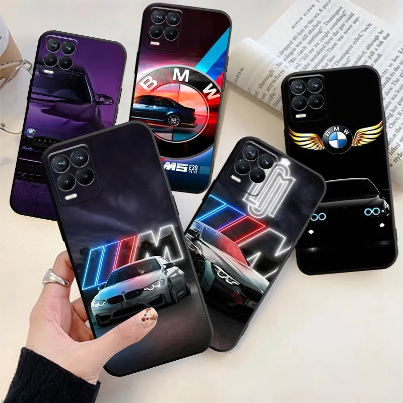 

BMW LOGO Phone Case For Realme GT Neo 5 6 7 7i 8 8i 9 Pro Plus C15 C20 C21 C21Y C31 C35 GT Neo2 TPU Cover