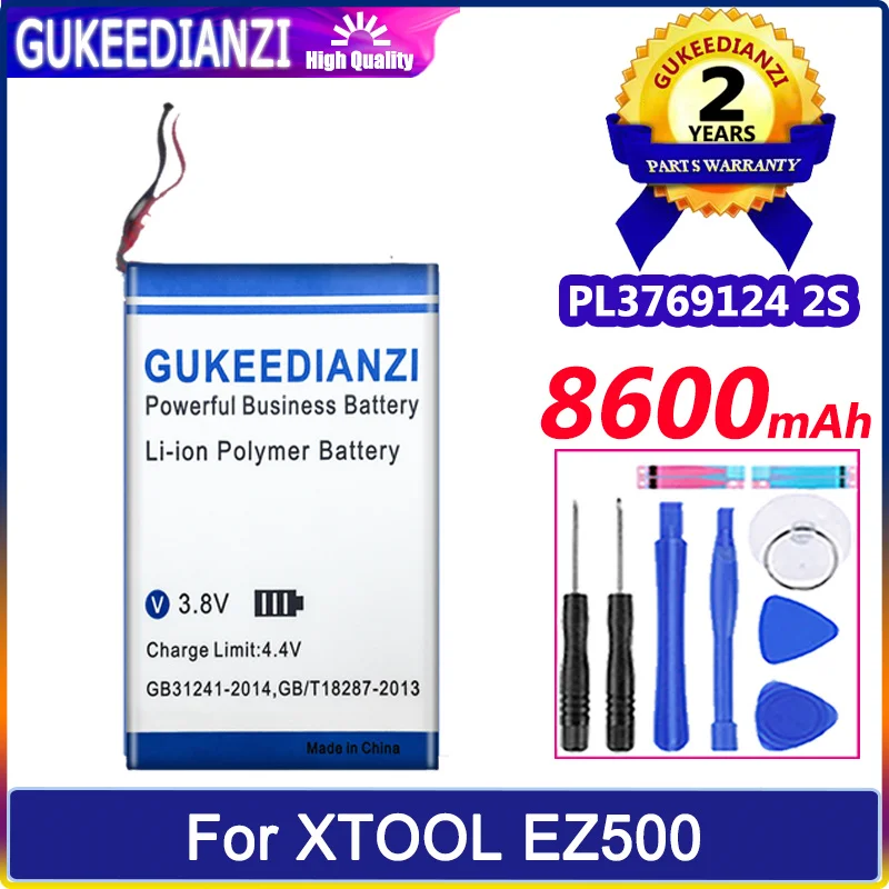 Аккумулятор PL3769124 2S PL37691242S, аккумулятор 8600 мАч для XTOOL X7 EZ500 i80 PS80 PS80E X100 Pad2 Pro Pad 2 Pro, сменный аккумулятор