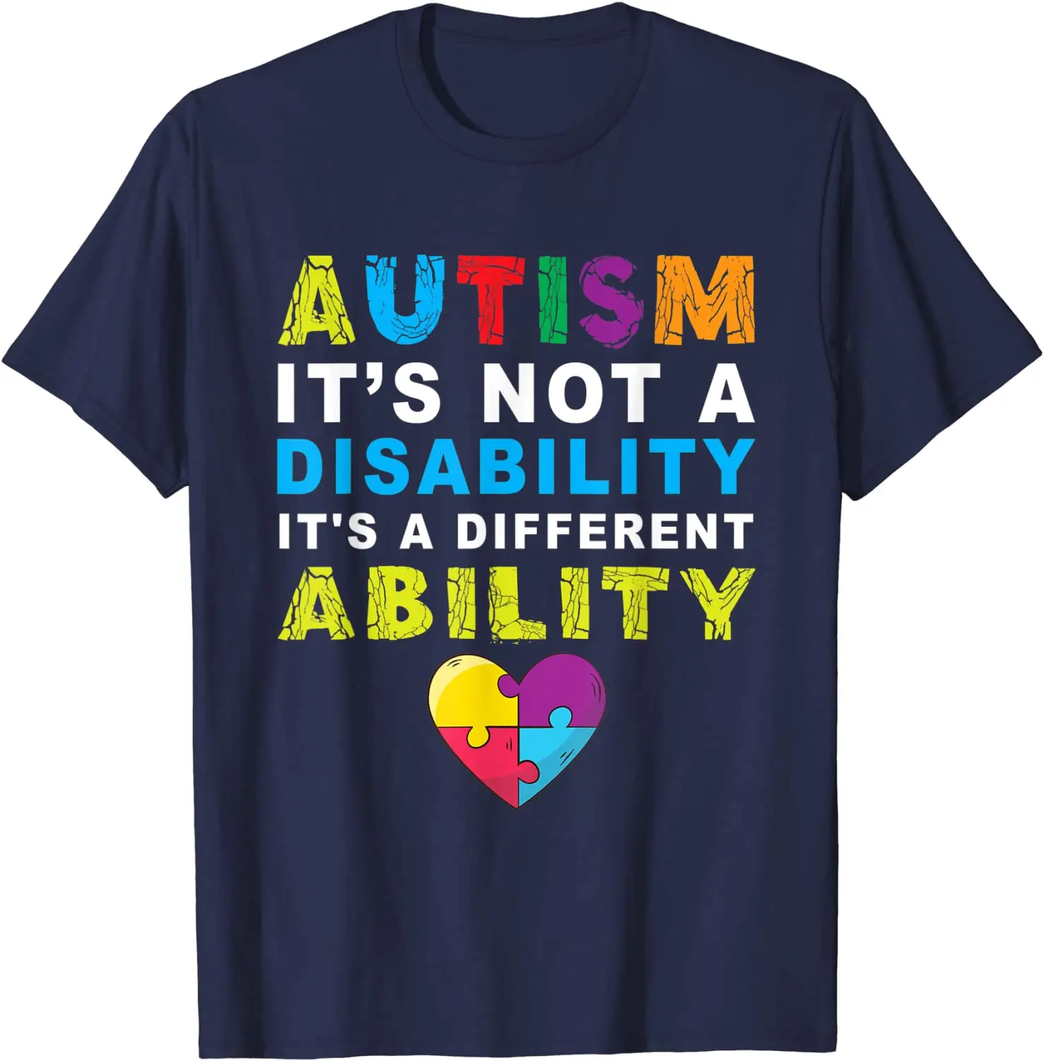 

Autism Speaks Shirt Autistic Awareness Gift For Men Women Design Tops T Shirt for Students Cotton Top T-shirts Summer Popular