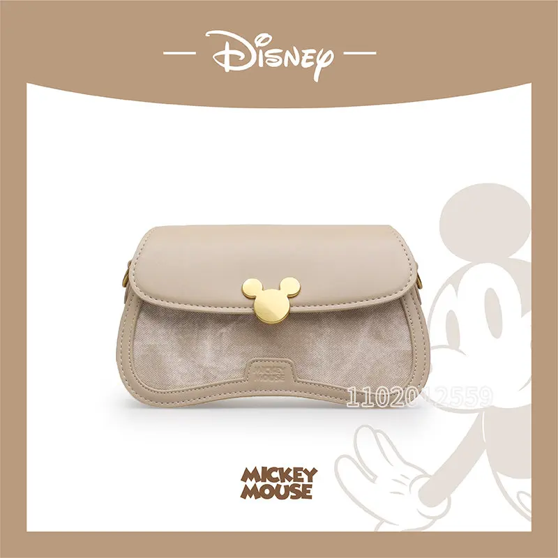 Disney Mickey Original New Women's Shoulder Bag Luxury Brand Women's Bag Cartoon Cute Crossbody Bag Fashion High Quality