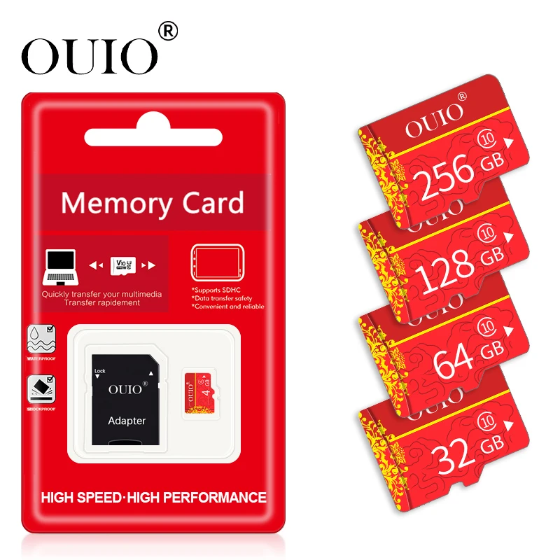 Micro-SD TF Card 8 16 32 64 128 GB Class 10 Flash Memory Card Microsd 8GB 16GB 32GB 64GB 128GB  for Smartphone Adapter images - 6