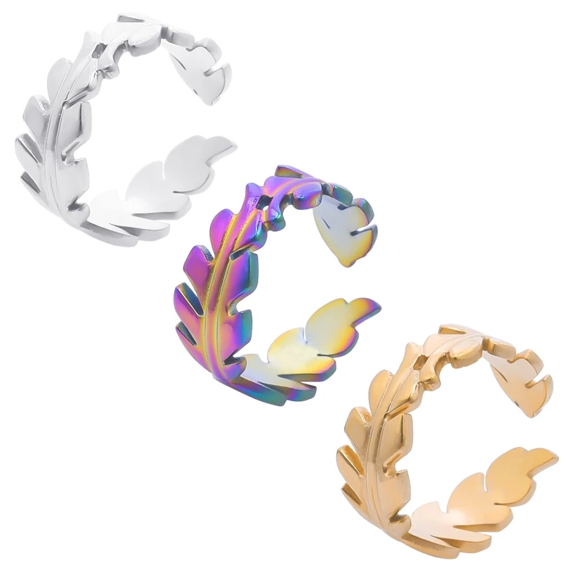 Кольцо Salix из нержавеющей стали и титана для мужчин женщин винтажные аксессуары