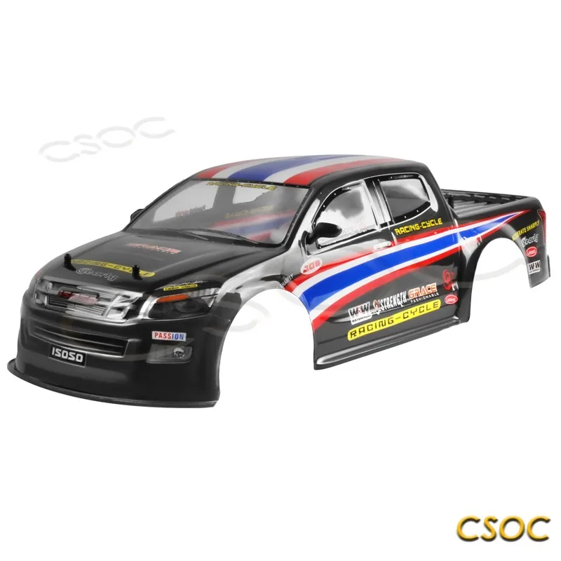 CSOC RC ПВХ 1/10 автомобильный комплект оболочки аксессуары для большого