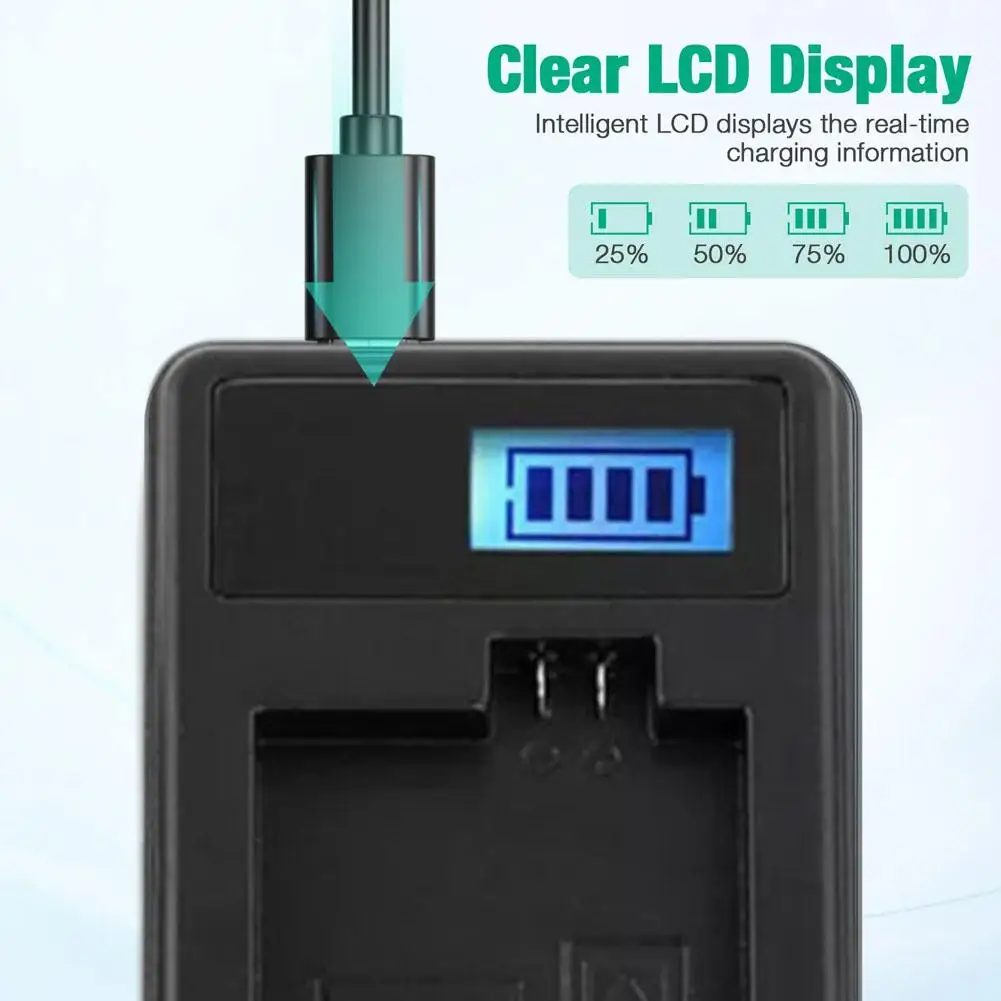 Умное зарядное устройство для батарей типа C фотоаппаратов Canon L4L1