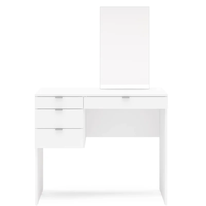 

Boahaus Maia Modern Vanity Table, White Finish, for Bedroom
