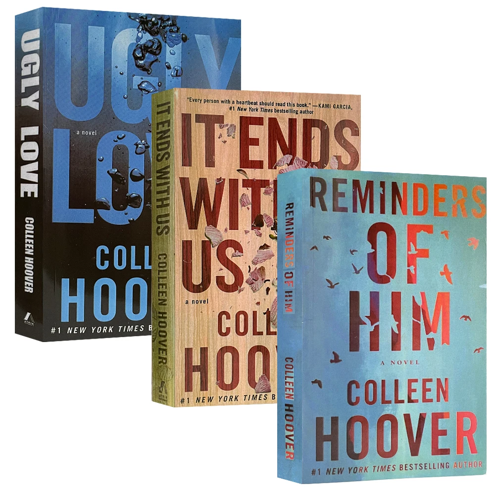 

Reminders of Him/ It Ends with Us/ Ugly Love Novel By Colleen Hoover Novels Book In English for Adult New York Times Bestselling