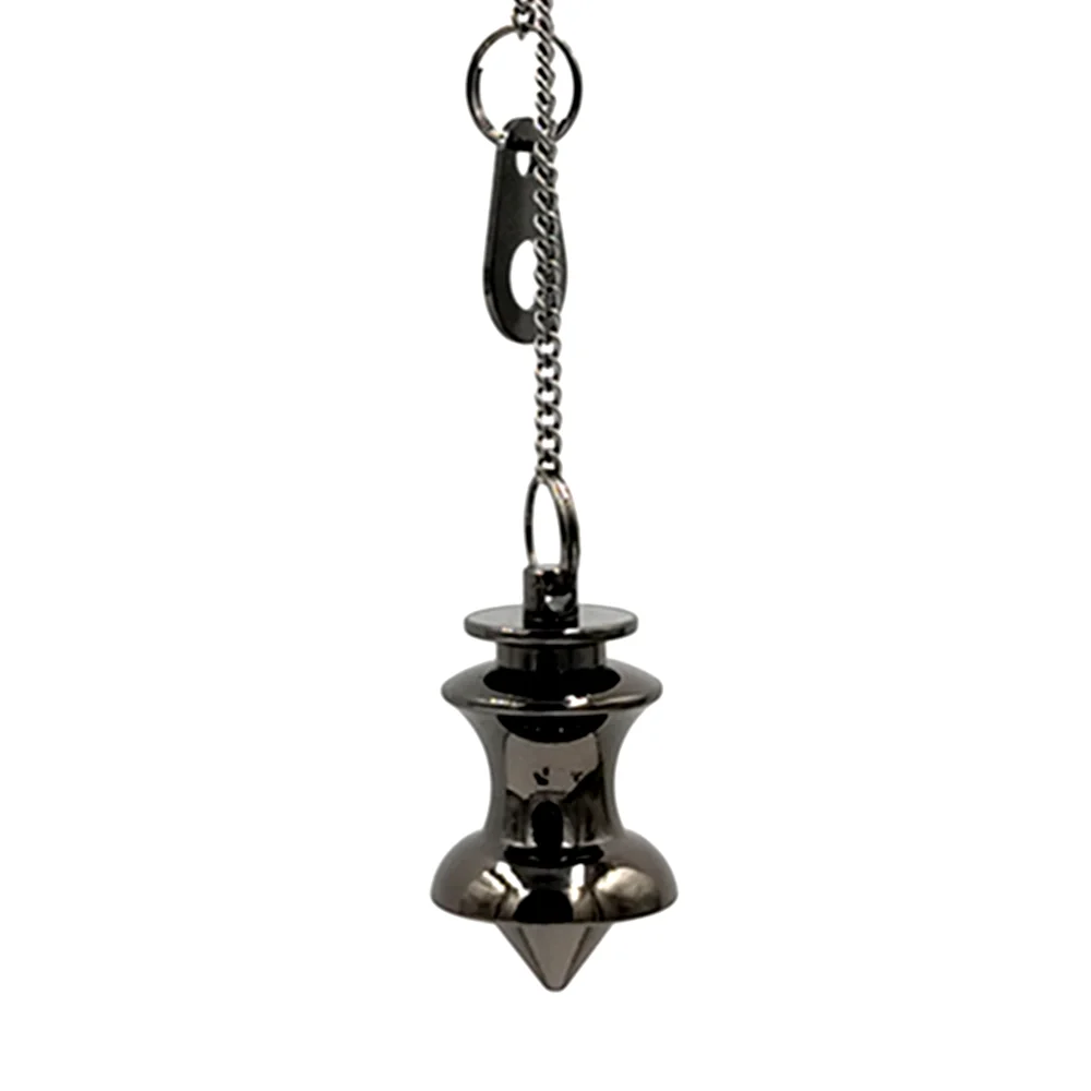 

Ya.x Brass Meatl Charms Pendant Pendule Healing Pyramid Spiritual Reiki Pendulum for Dowsing Chakra Amulet