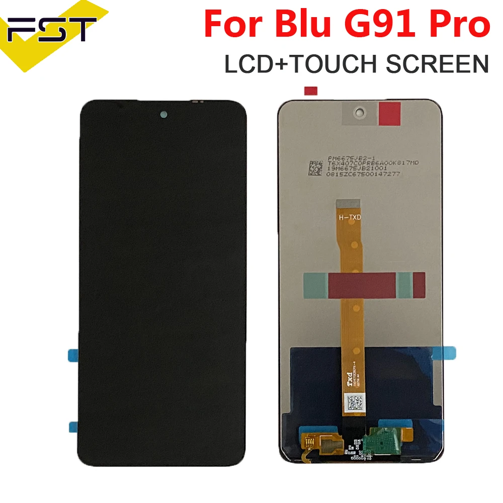 100% Оригинальный ЖК-дисплей для BLU G91 Pro и дигитайзер сенсорного экрана в сборе для BLU G91 Pro, ЖК-датчик, экран дисплея