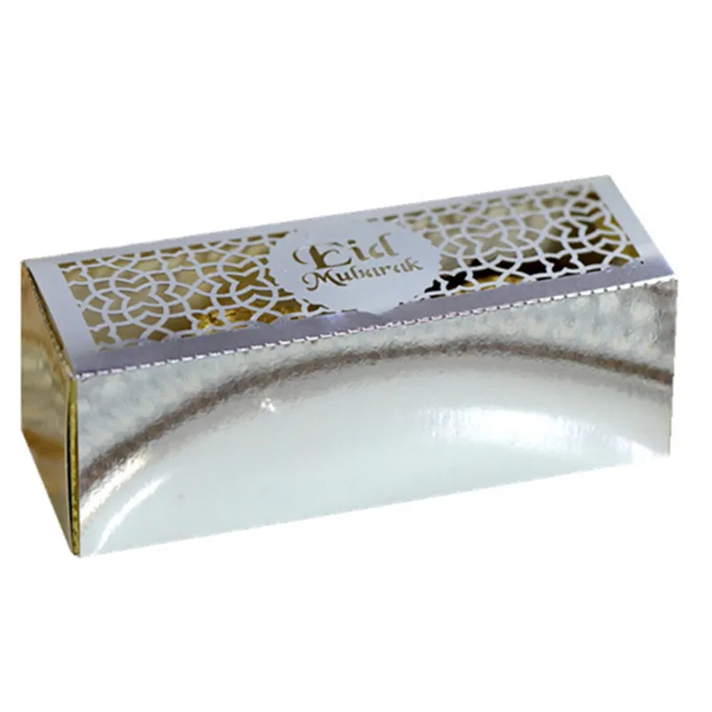 

10pcs Eid Mubarak Candy Dragee Packaging Box Ramadan Kareem Favor Gift Box Islamic Muslim Festival Al-Fitr Eid Boxes for Gifts