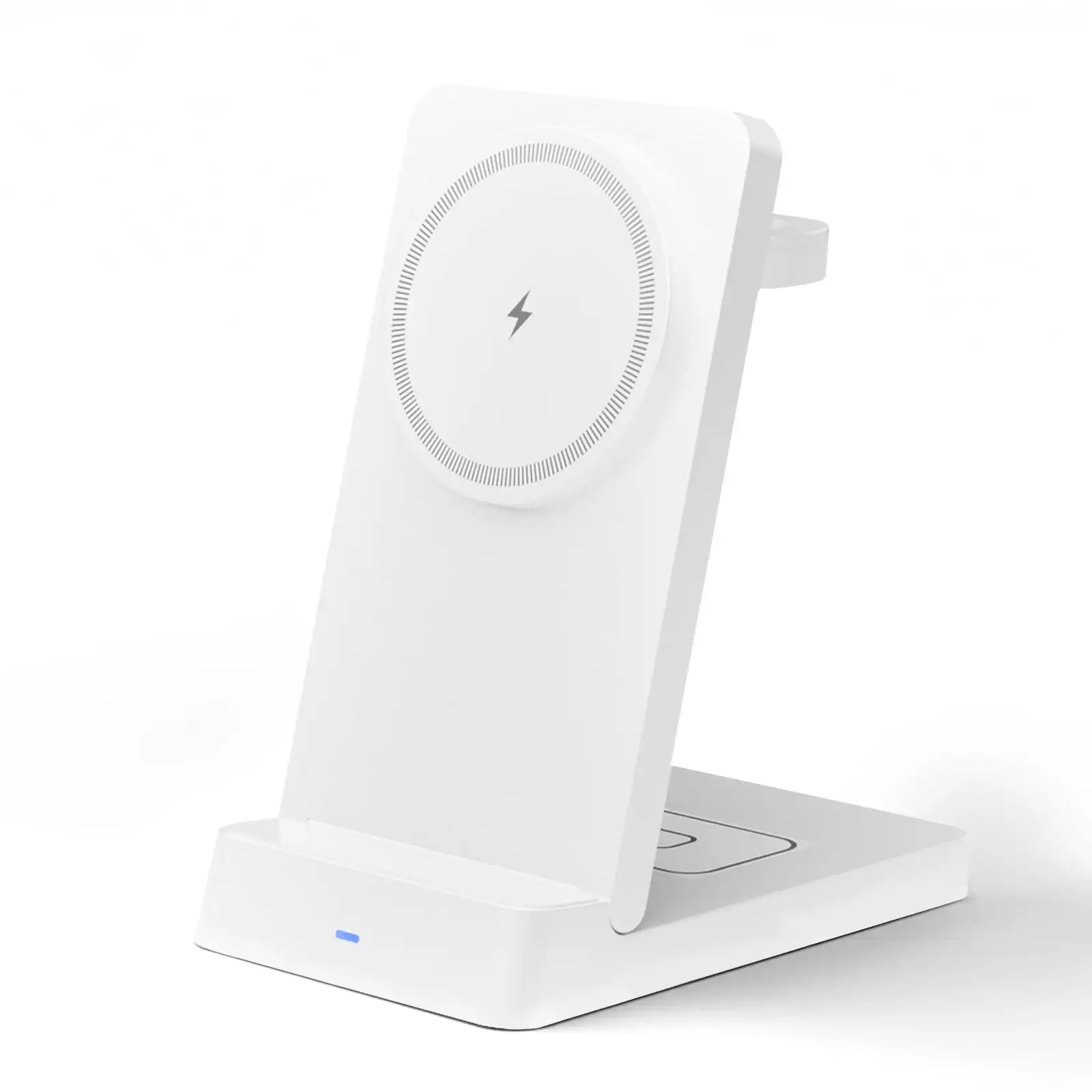 Магнитная беспроводная зарядная станция 3-в-1 для iPhone 17 16 15 14 13 12, iWatch, AirPods Pro 4 3 2, складная, быстрая зарядка (art.: 3920dbbf1cf58) - 3920dbbf1cf58