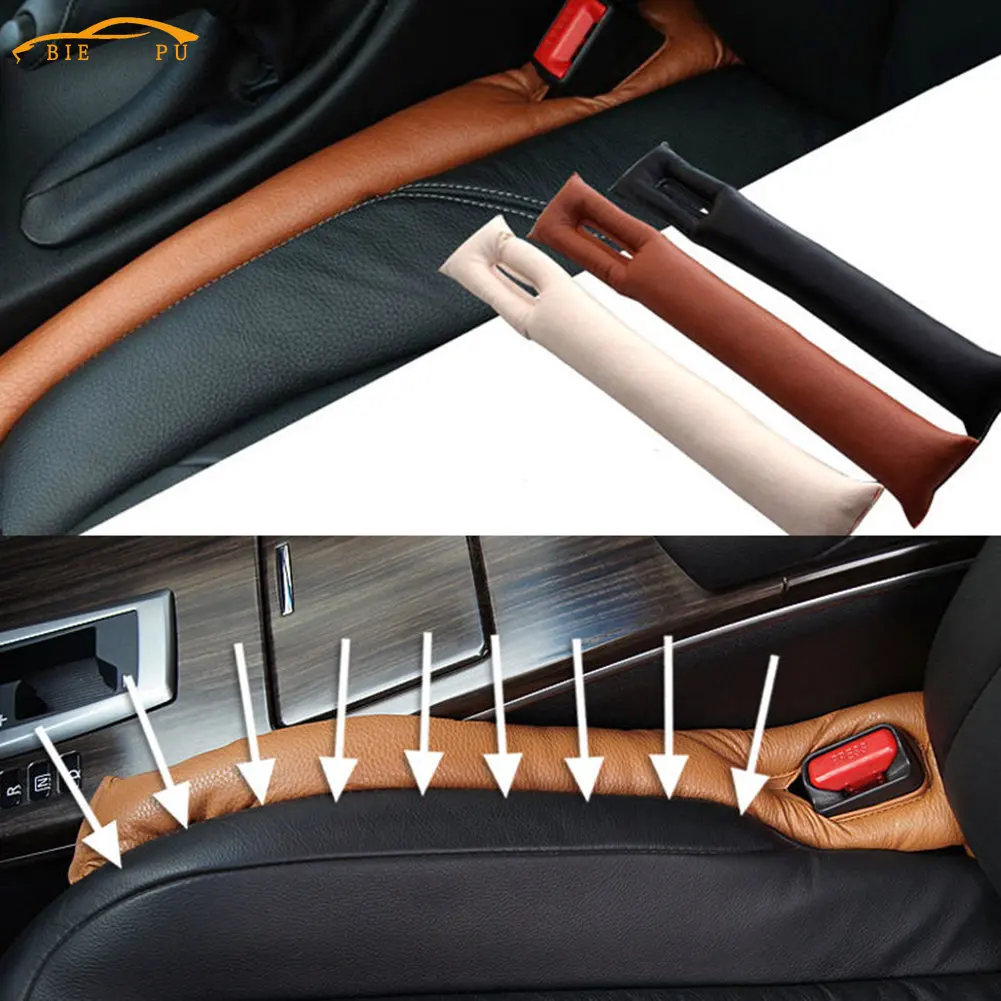 

Car Seat Gap Filler PU Leather Soft Side Seam Plug Leak-proof Filling Strip Car Accessories Interior Universal Decoration