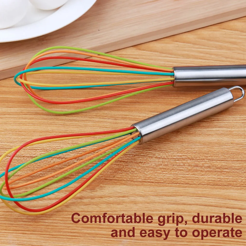 

Устройство для взбивания яиц, 1 шт., силиконовое устройство для взбивания яиц, кухонные инструменты, ручной миксер для яиц, пенообразователь,...