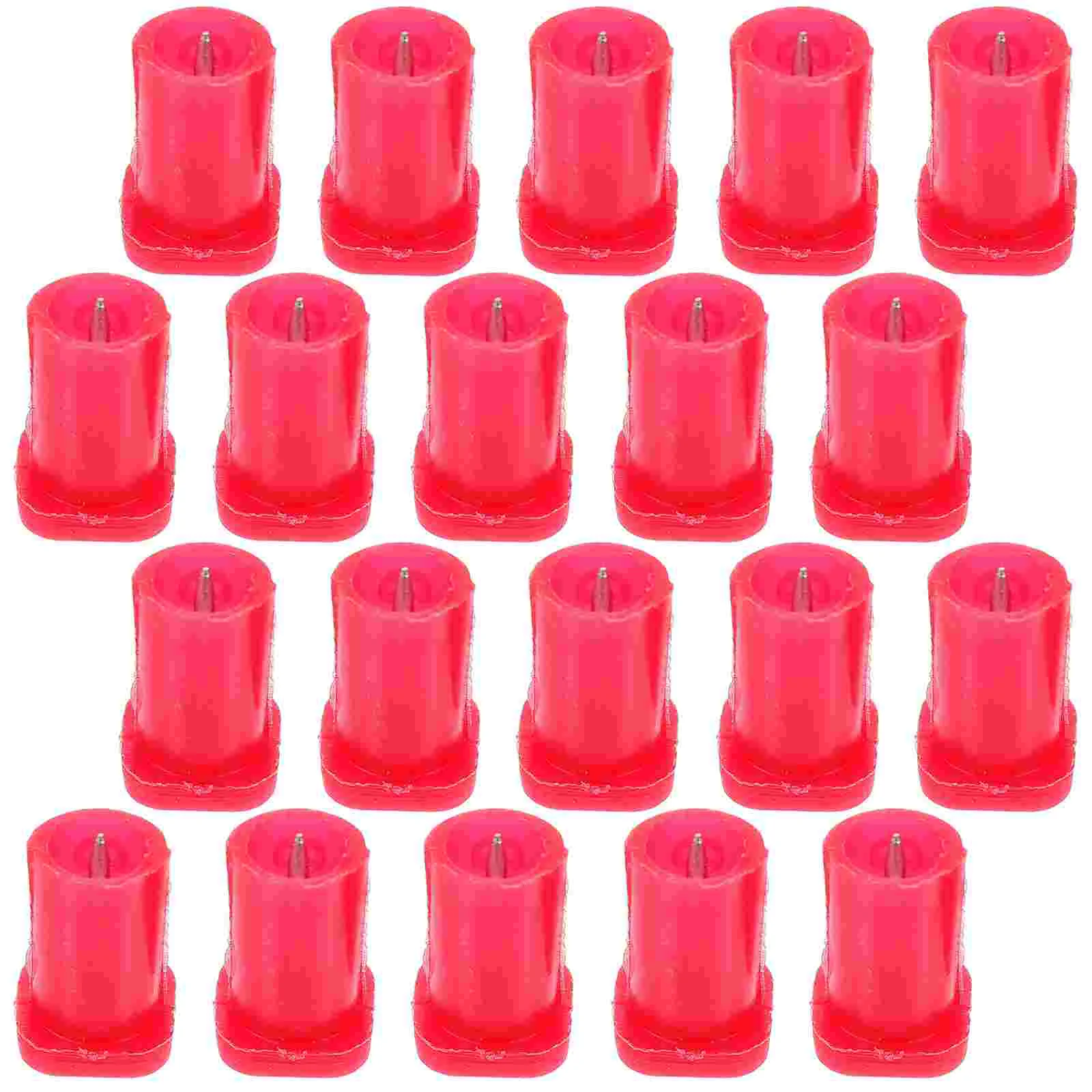 

40pcs Glue Bottle Mouth Tips Eyelash Glue Bottle Needles Glue Bottle Accessories Eyelash Glue Bottle Nozzle Caps