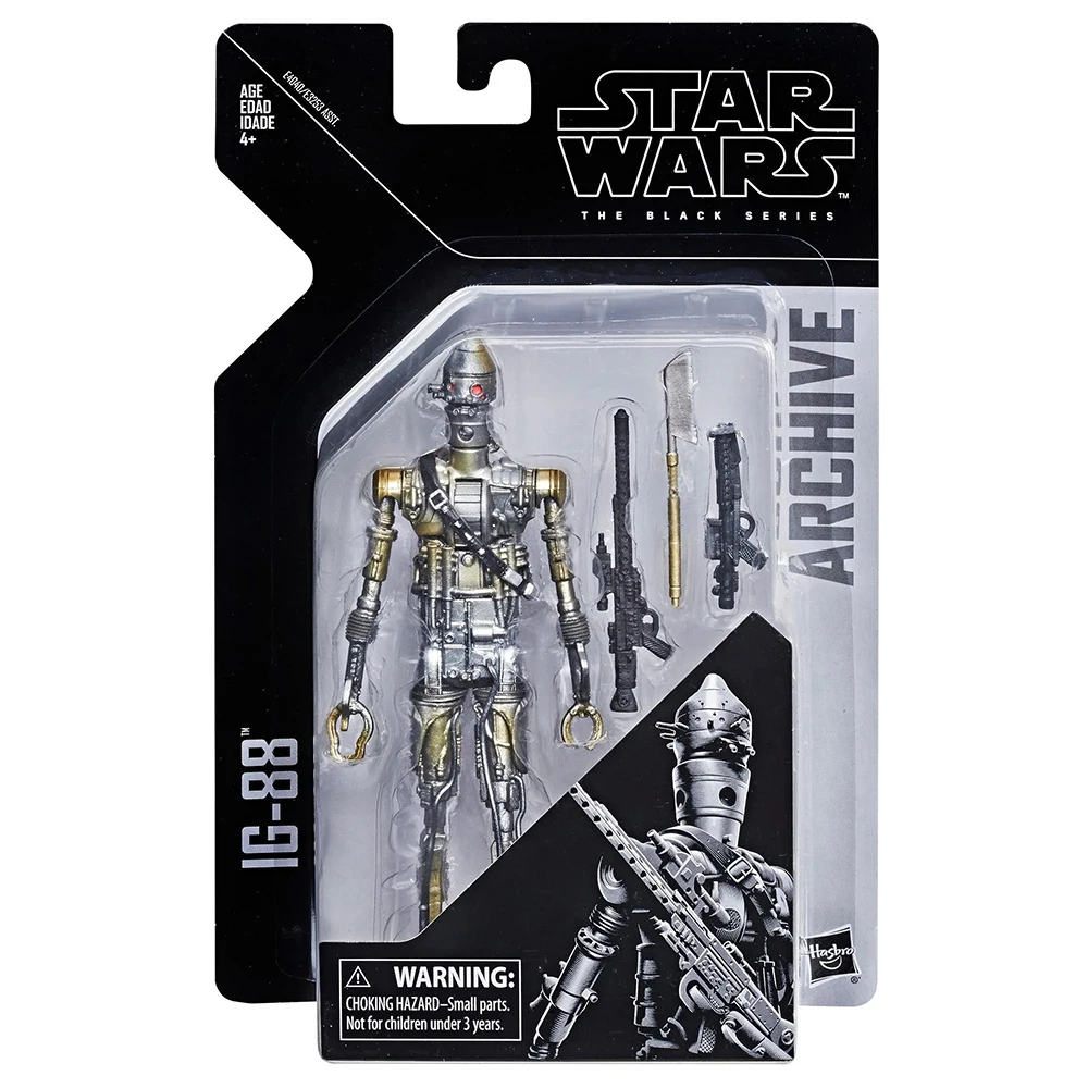 

Original Hasbro Star Wars The Black Series Archive IG-88 6-inch-scale Brand New Collectible Action Figure Model Gift Toy