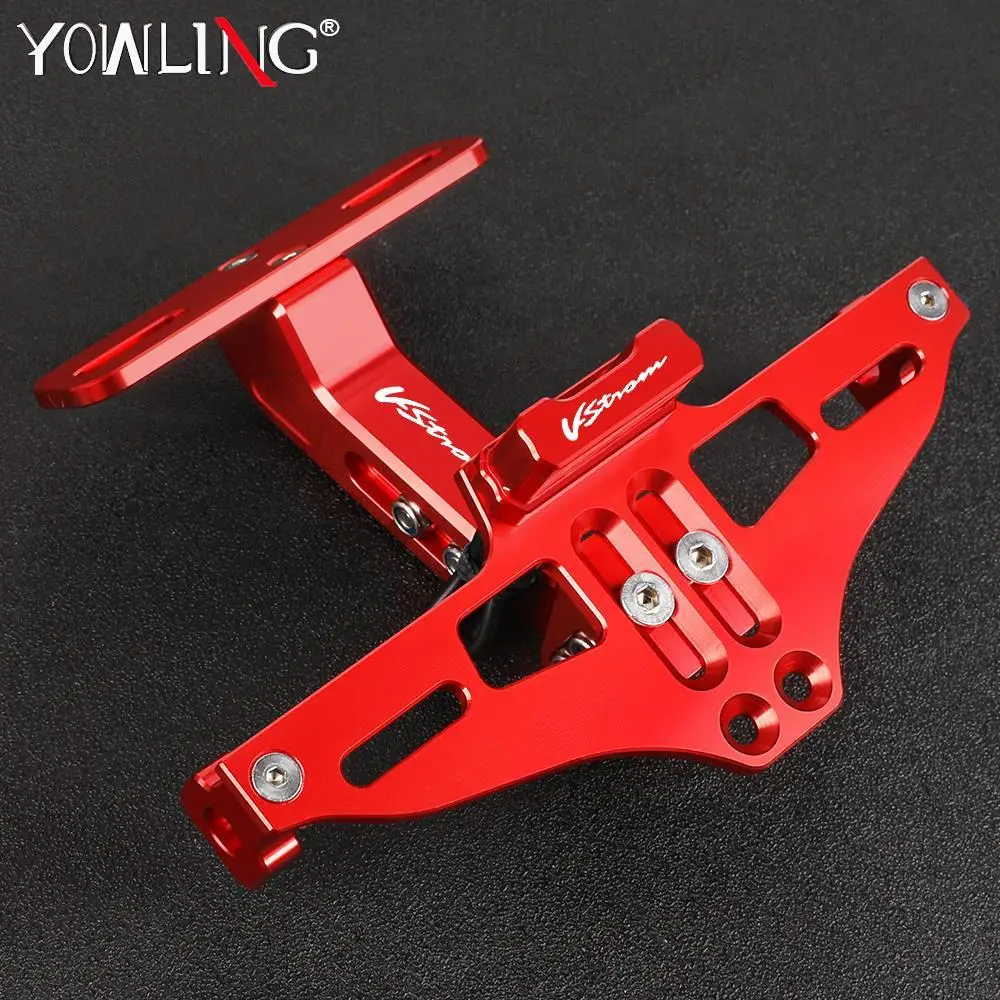 

CNC Motorcycle Modified Rear License Plate Mount Holder For Suzuki Vstrom 650 250 1000/xt DL650 DL1000 DL250 V Strom V-strom