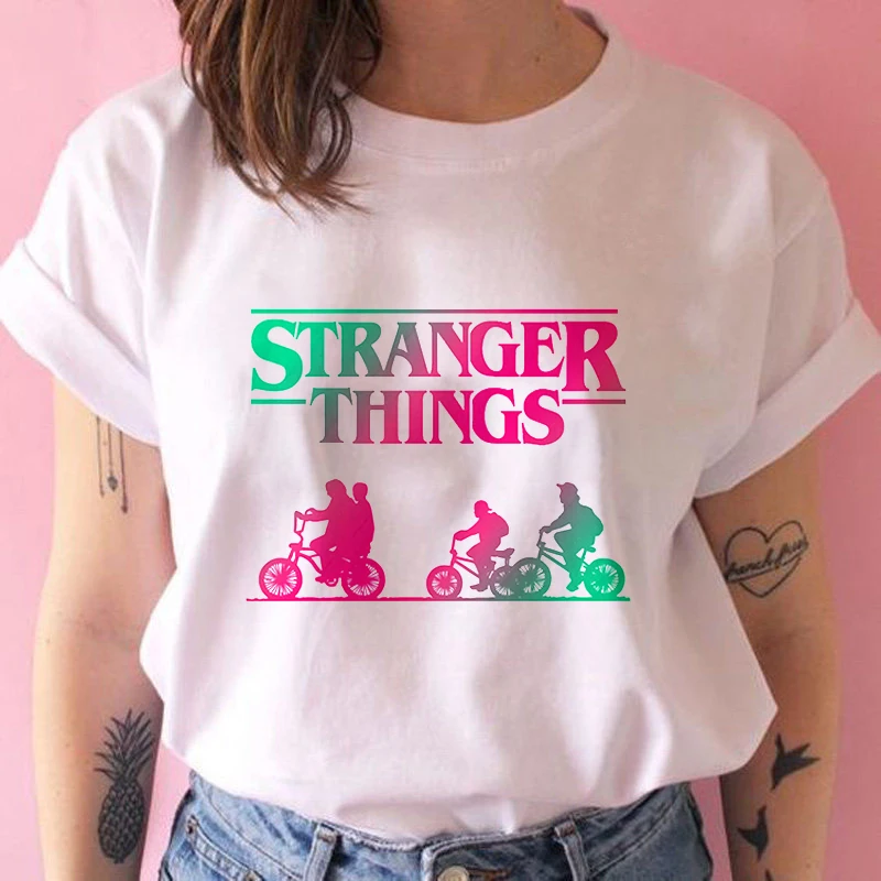 

Stranger Things Cartoon Stranger Things Printed Kids T-Shirts Kids Summer Fun T-Shirts Boys/Girls Tops Cute Short Sleeve T-Shirt