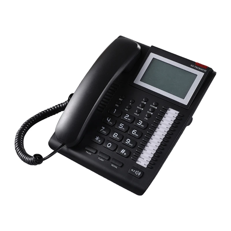 Corded Landline Telephone with Caller Identity Enhances Your Communication Experiences at Home or in Office Hotels