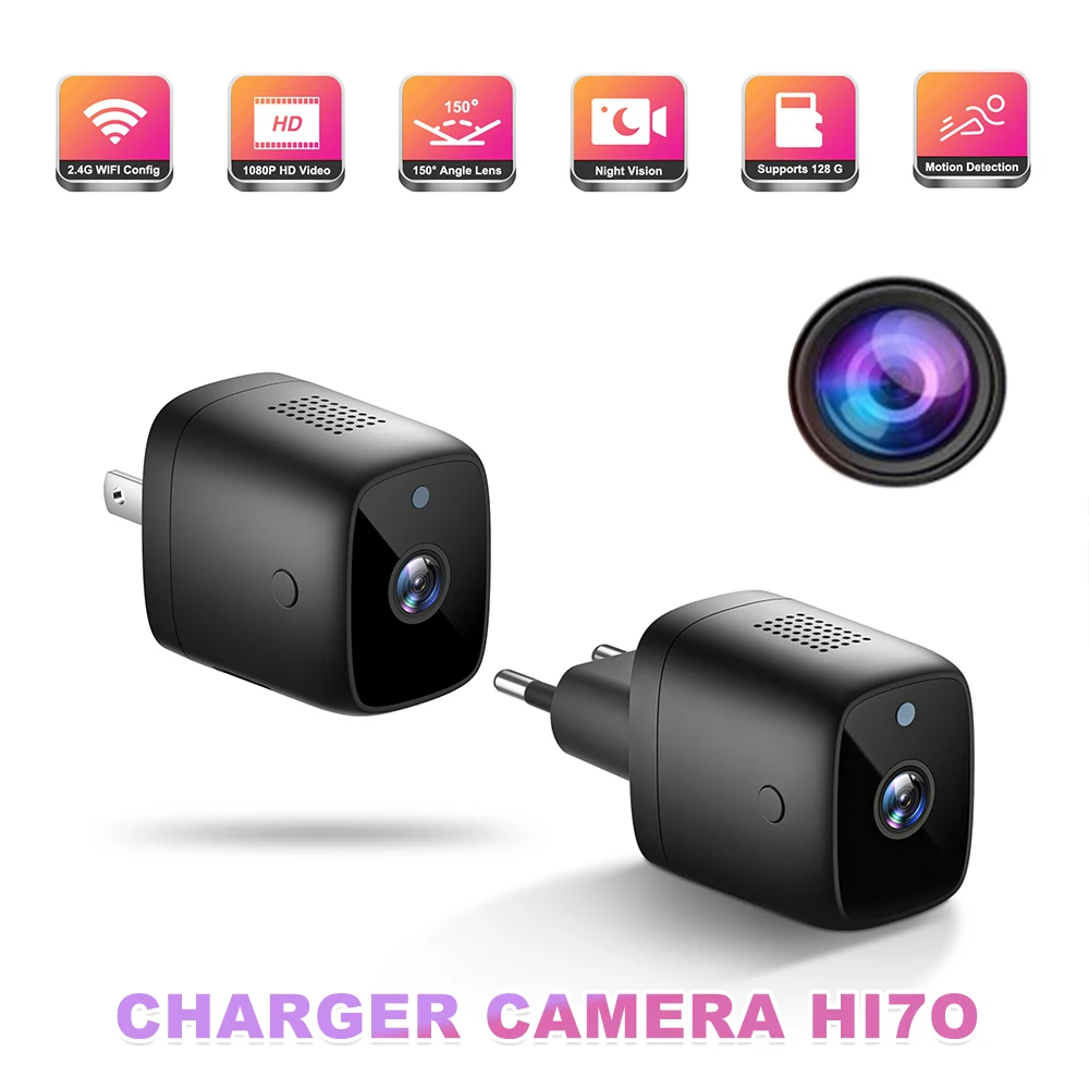 

1080P Mini Wifi Camera Wireless Night Vision Nanny Baby Monitor Security Cam Motion Detection Home Video Surveillance Camcorder