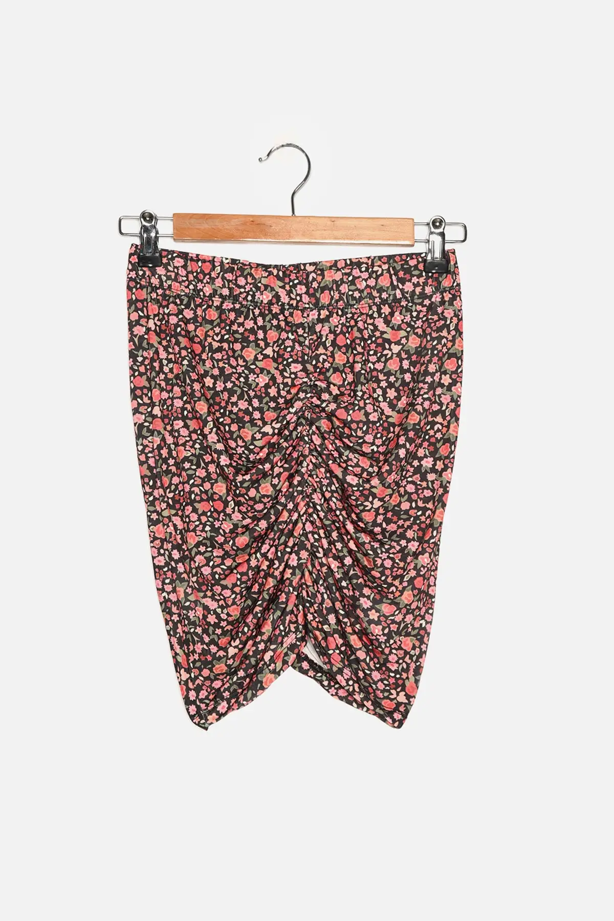 

Trendyol Floral Mini Knitted Skirt TWOAW22ET0059