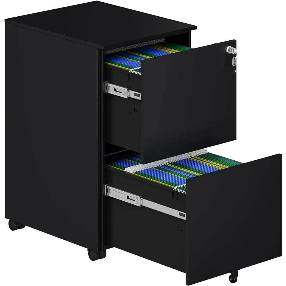 Pre-Assembled Vertical Metal File Cabinet Filing Cabinets for Documents Free Shipping Mobile File Cabinet With Lock Files Office