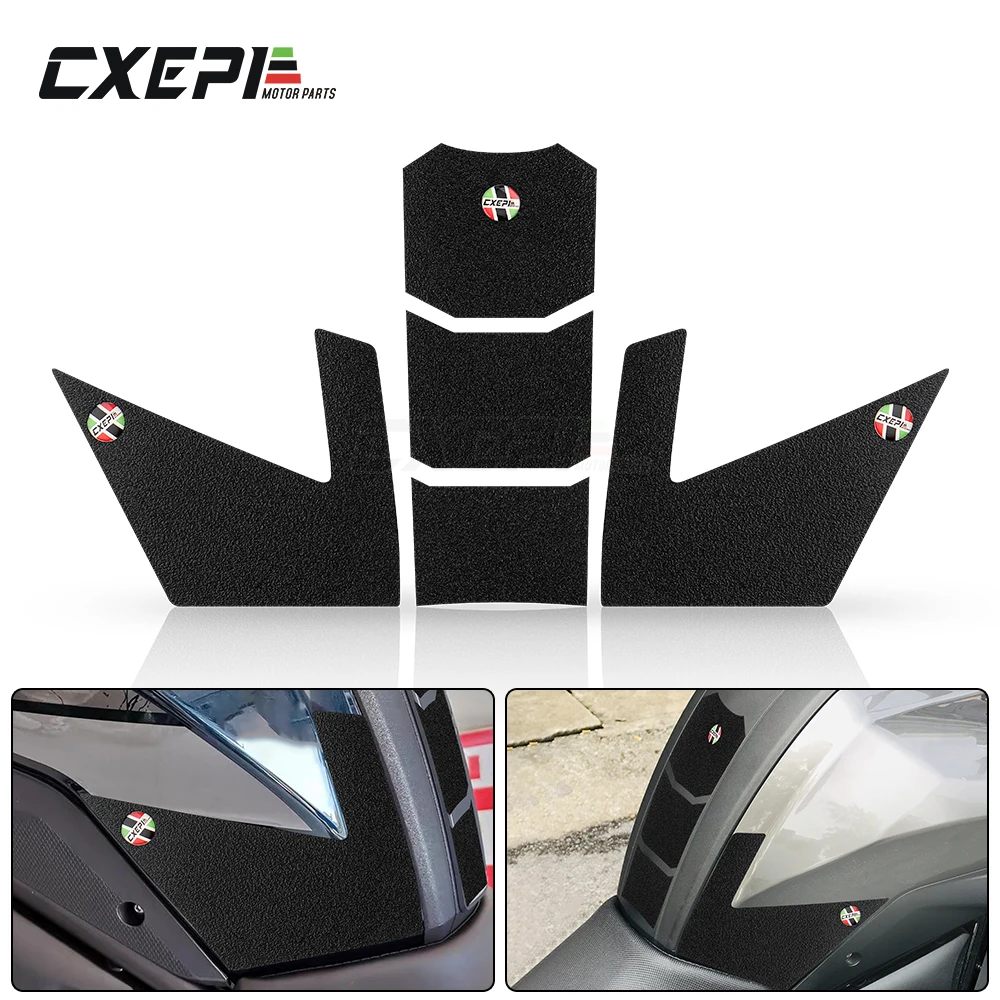 

For Benelli TRK502 JINPENG 502X 2018-2022 Motorcycle Gas Tank Pads Protection Fuel Tank Traction Pad Protector Decal Stickers