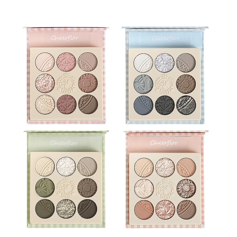 

YY Eye Shadow Plate Earth Tone Eyeshadow Blue Green
