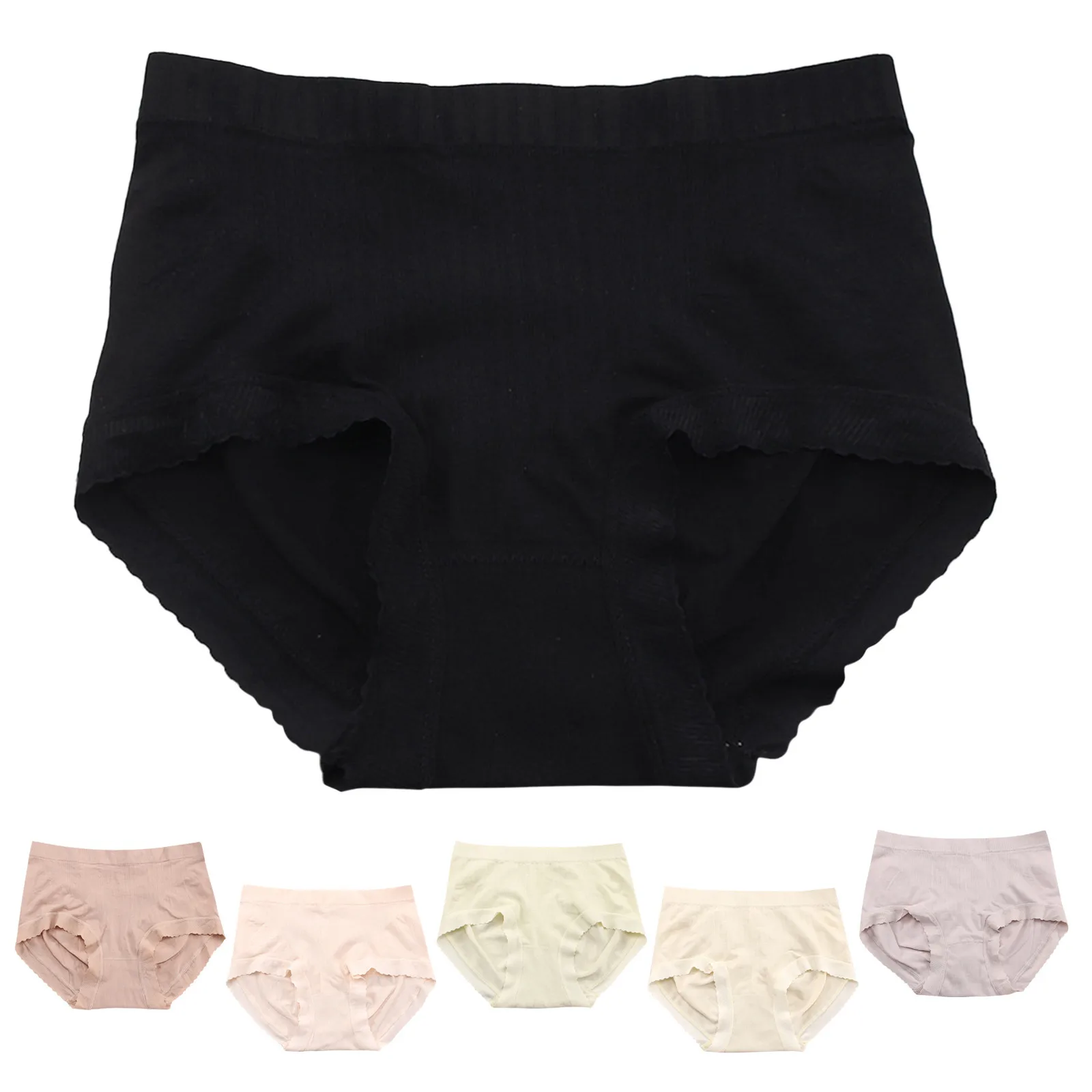 

Underpants Sexy Panties High Waist Panties Underwear Panties Bikini Solid Womens Briefs Knickers Microfiber Panties for Women
